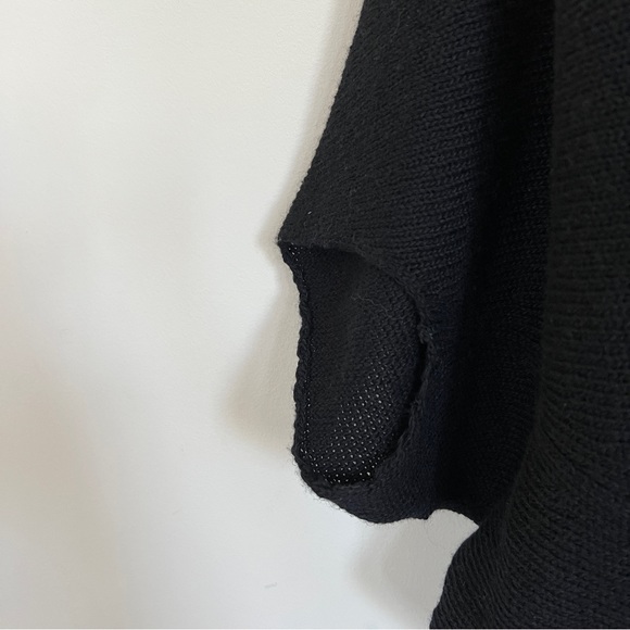 Lara Knit cardigan sweater black Medium Size - Picture 2 of 5